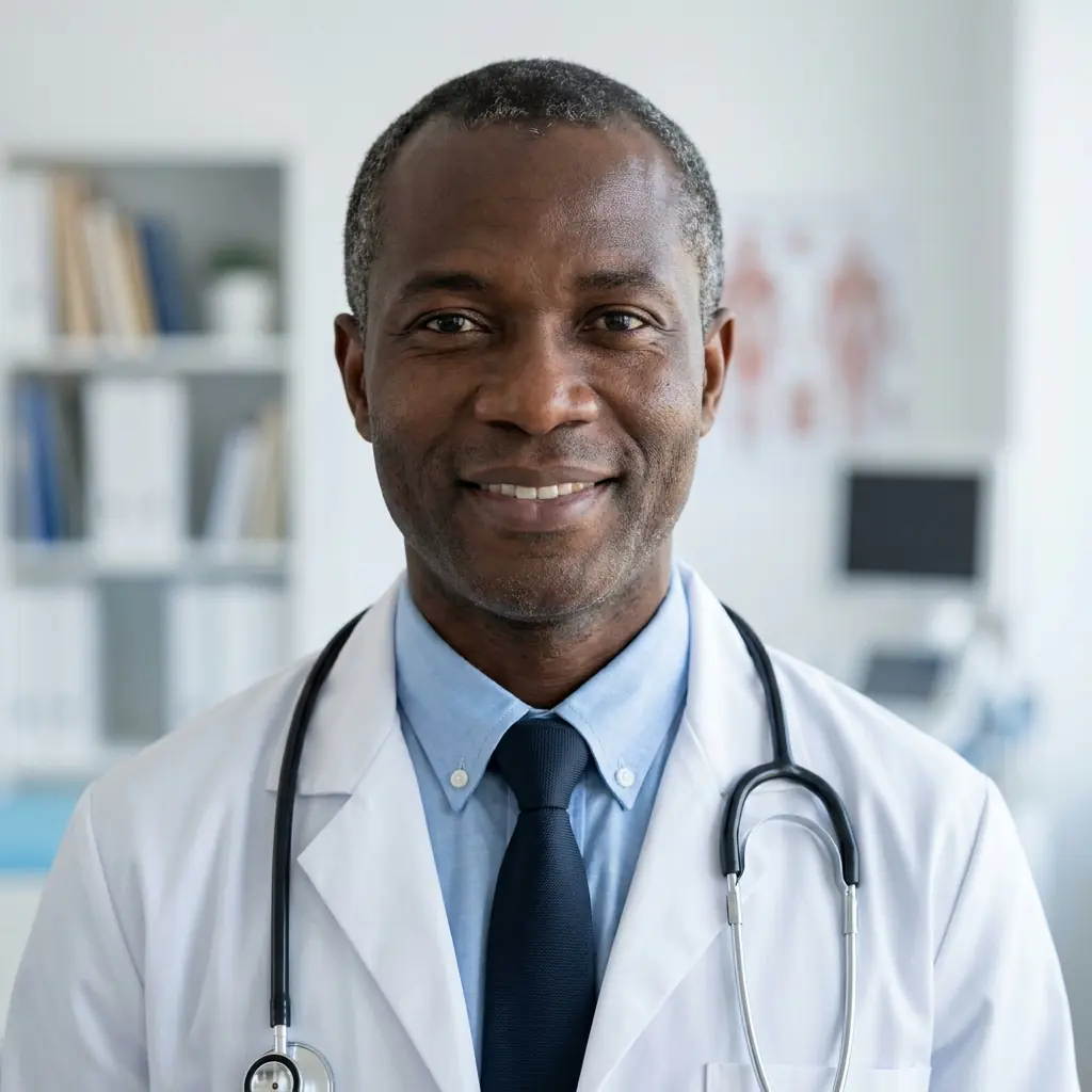 Dr. Mensah — Consultant Urologist